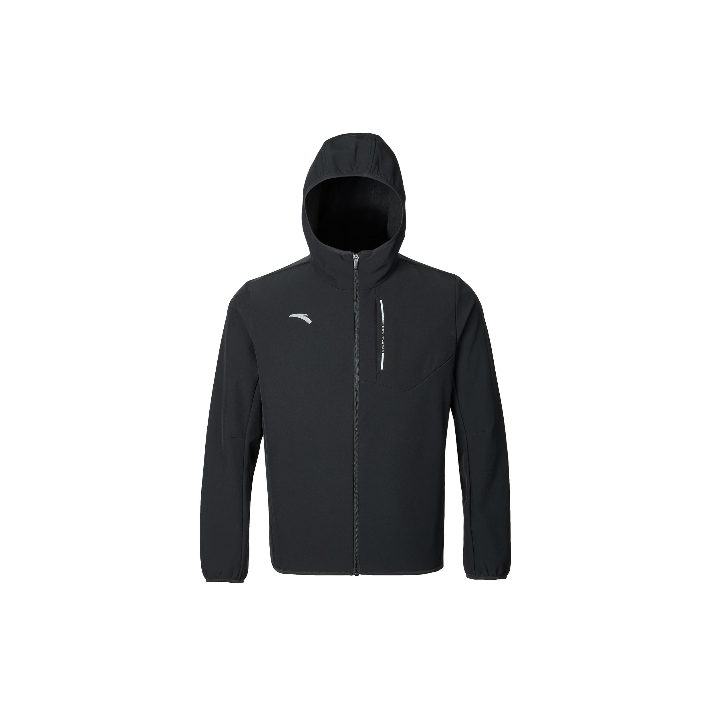 Мужской тренч Anta из коллекции Variety Training, базовый черный 952447602-4 XL