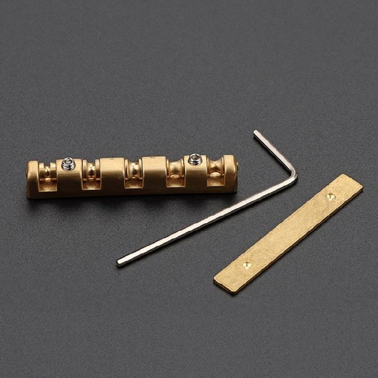 5 String Basses Nut Adjustable Brass Roller Nut for Electric Acoustics Basses