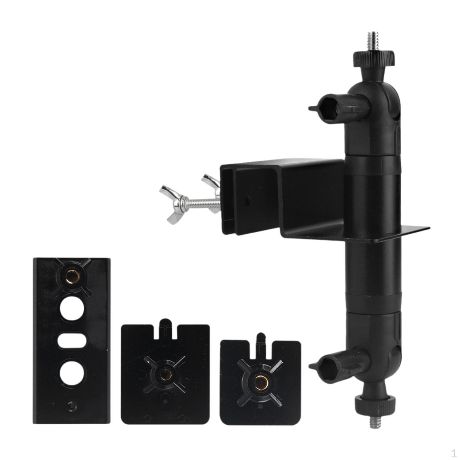 

Camera Holder Stand for Outdoor Security, Quick Installation Gutter Bracket білий