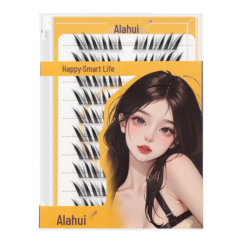 

Glue-Free Nine-Tailed Fox Eyelashes — Slanted and Flat False Eyelashes Glue-needed Nine-tailed Fox