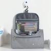 1pc-Travel Men's Hook Up Wash Bag, Cationic Waterproof Storage, Wash and Makeup Bag, Large Capacity