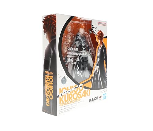 TAMASHII NATIONS S.H.Figuarts BLEACH Thousand-Year Blood War Arc Kurosaki Ichigo -Bankai: Tensa Zangetsu- Approx. 155mm ABS & PVC Pre-painte