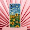 Phone Case For Samsung A56 A36 A26 A24 A16 A14 A12 A32 A50 A70 A22 A40 A34 A54 A42 A52 5G A04s A06 Cover Summer Colorful Flower