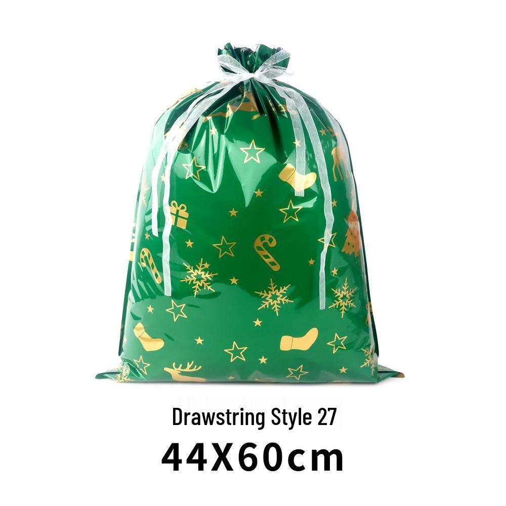 Exclusive Christmas Drawstring Gift Pouch - Festival Candy Bag in Stock