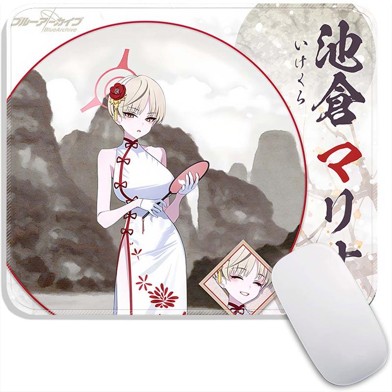 Anime Mouse Pad Small Gaming Mousepad Azusa Aris Himari Marina Iori Gamer Standard MousePads PC Compact Non-Slip Office Mousemat