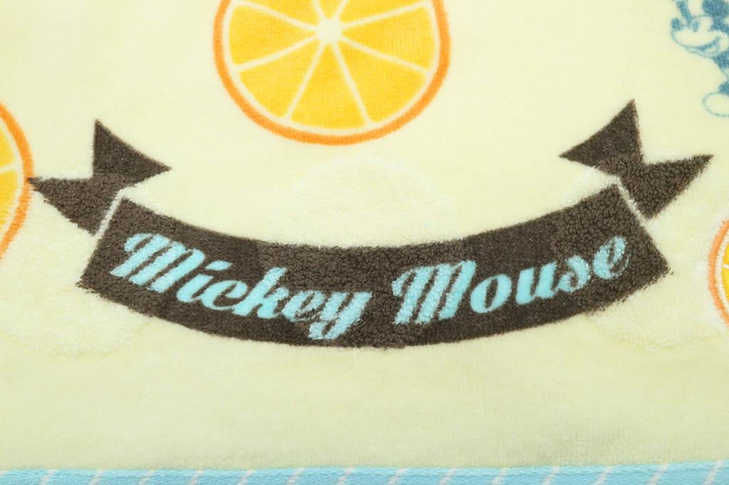 Marushin Disney Mickey Mouse Face 34 X Cute Product 2005094200 Towel, 80cm, Fruitful, 100% Cotton, Number
