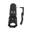 LED Flashlight Aluminum Alloy White Light Zoom Flashlight for Outdoor Camping Fishing Emergency Type C Rechargeable