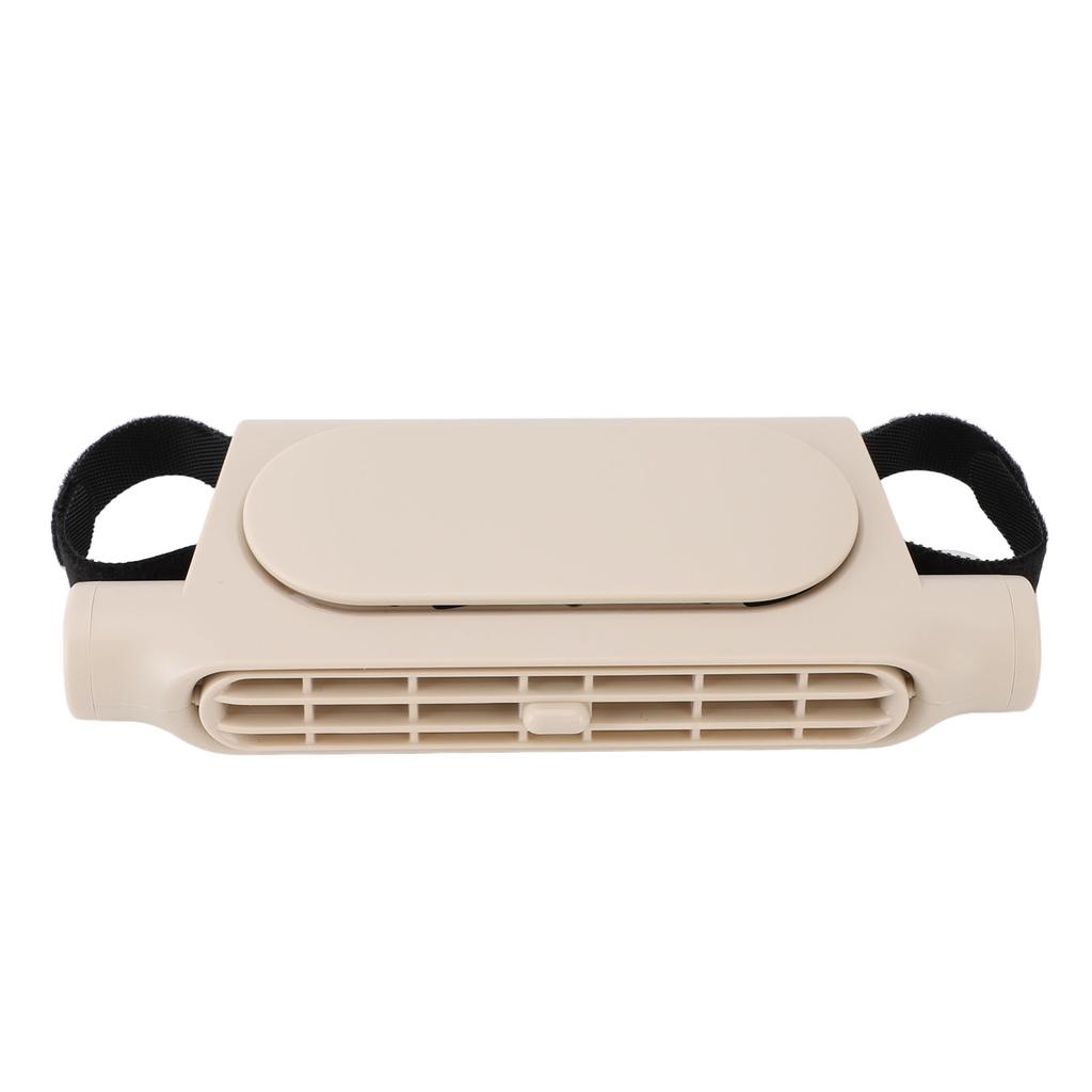 USB Car Seat Cooling Fan Multifunction Efficient Low Noise Safety Bladeless Car Backseat Headrest