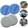 10Pcs Car Detailing Applicator Pads Car Care Waxing Polish Sponges Soft Microfiber Round Pocket Foam Sponges Car Cleaning Tools