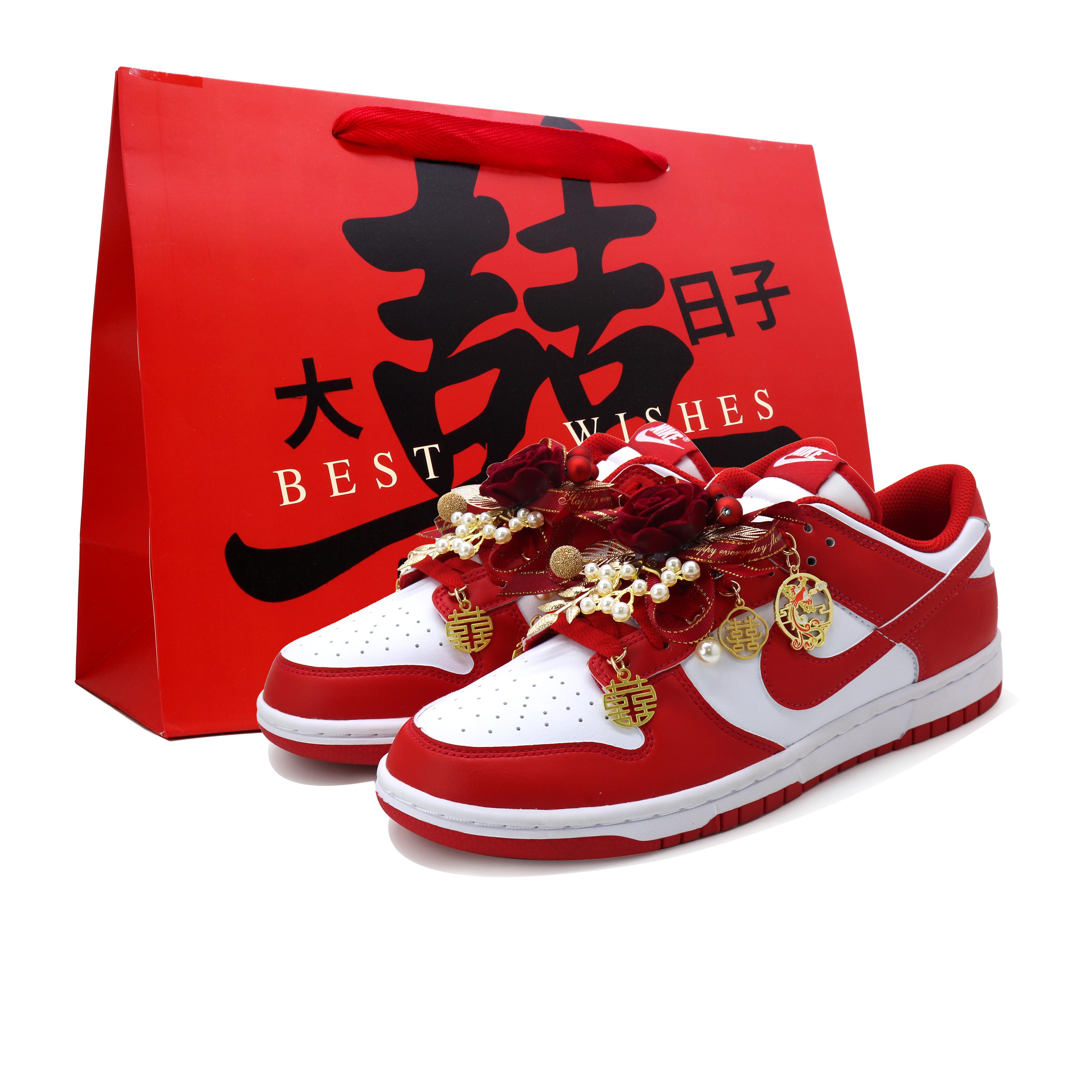 

Nike Dunk A Match Made In Heaven Leather Slip Resistant, Abrasion Resistant, Height Increasing Low top Skateboard Shoes HF5441-104(Team1037-) 40.5