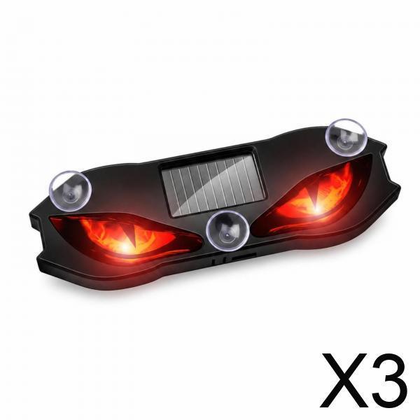 Car Position Light with Triple Suction Cups And Evil Eye Design Automotive Lamp Emergency Lighting