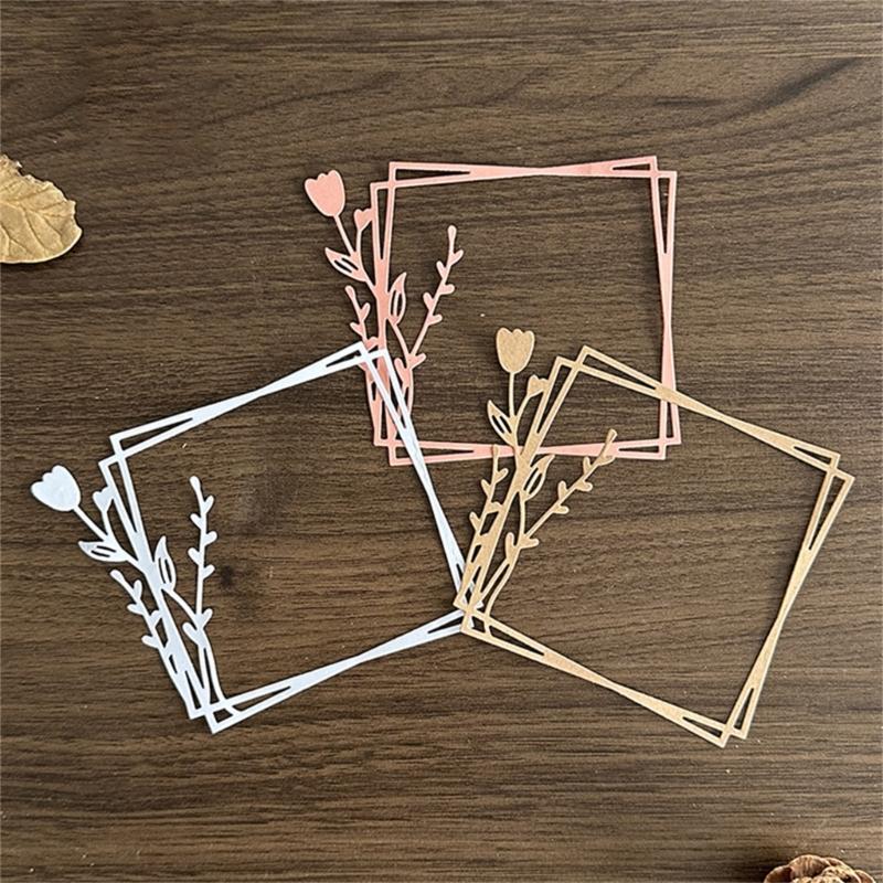 Fotorahmen Kohlenstoffstahl Stanzform Präge Stanzschablone für Kartenherstellung Scrapbooking Fotoalbum Erinnerungsbuch