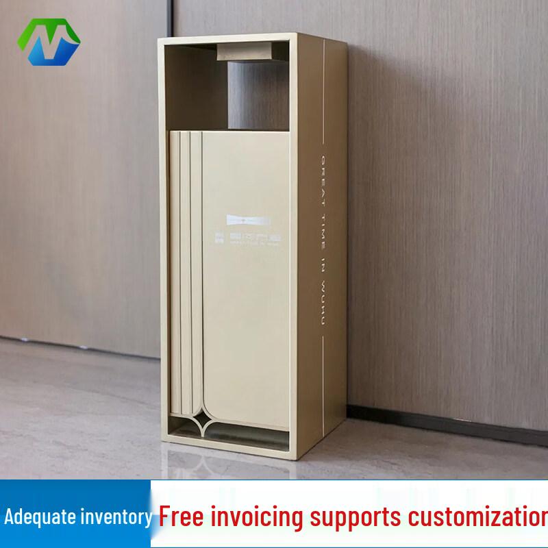 Outdoor Stainless Steel Trash Can