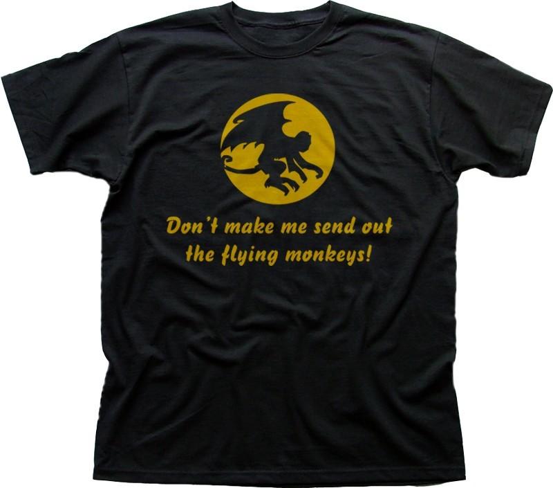 Wizard of Oz Flying Monkey Wicked Witch Scary Halloween t-shirt OZ9887 S разноцветный