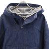 MONITALY Made in USA denim Anorak Parker 44 MONITALY pullover Men's Used