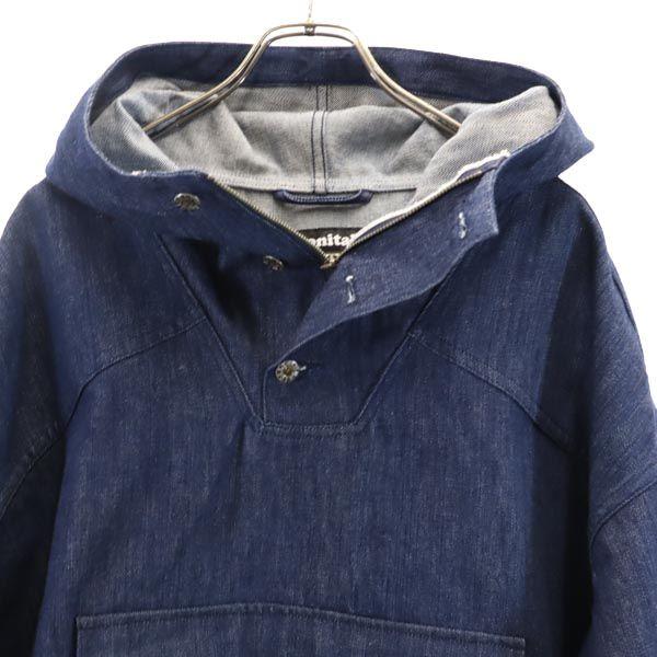 MONITALY Made In USA Denim Anorak Parker 44 MONITALY Pullover Men's Used