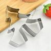 8/10/18/24Pcs Stainless Steel Cookie Cutter Set 3D Shape Design Various Patterns Holiday Cookie Mold Christmas Gift Baking Tool