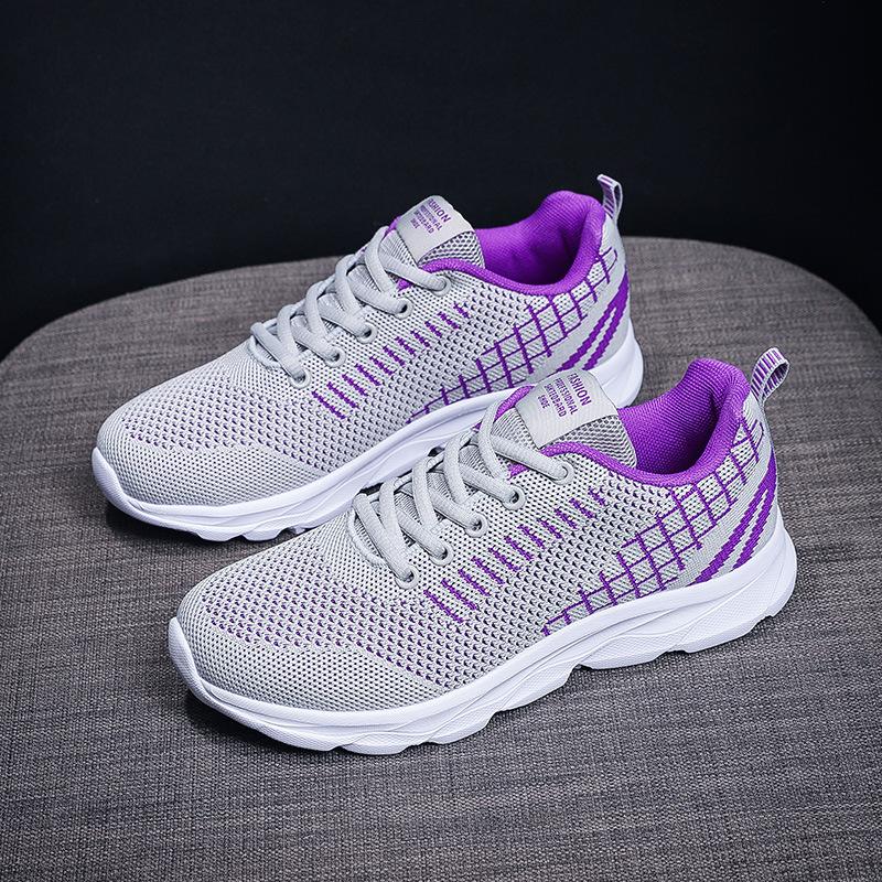 Shoes Spring and Autumn Breathable Sneakers Running Shoes Lightweight Non-slip Casual Shoes