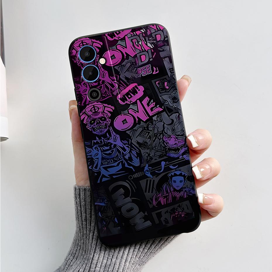 For Tecno Pova Neo 2 Case Pova Neo2 LG6n Cover Black TPU Soft Silicone Phone Case For Tecno Pova Neo 2 Coque Protective Fundas