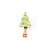 Christmas Tree Santa Claus Enamel Pins Cartoon Dripping Oil Lapel Pin Christmas Brooch  Daily