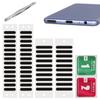 49pcs Universal Speaker Dust Plug Sticker for Phone Earpiece with Tweezer & Cleaning Cotton