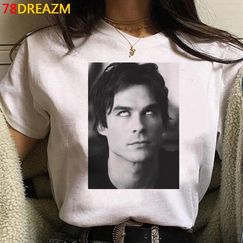 The Vampire Diaries TV Inspired T-Shirt the Vampire Diaries t shirt ulzzang casual aesthetic t shirt top tees Unisex T-Shirt