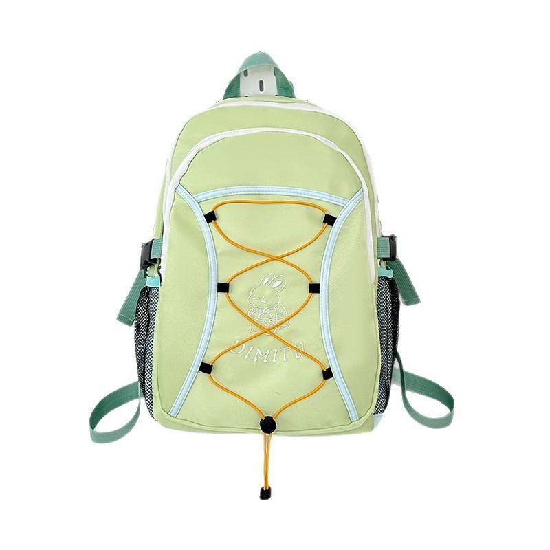 New Schoolbag Female College Students Niche Design Simple and Versatile Junior High School Students Backpack Leisure Travel Backpack