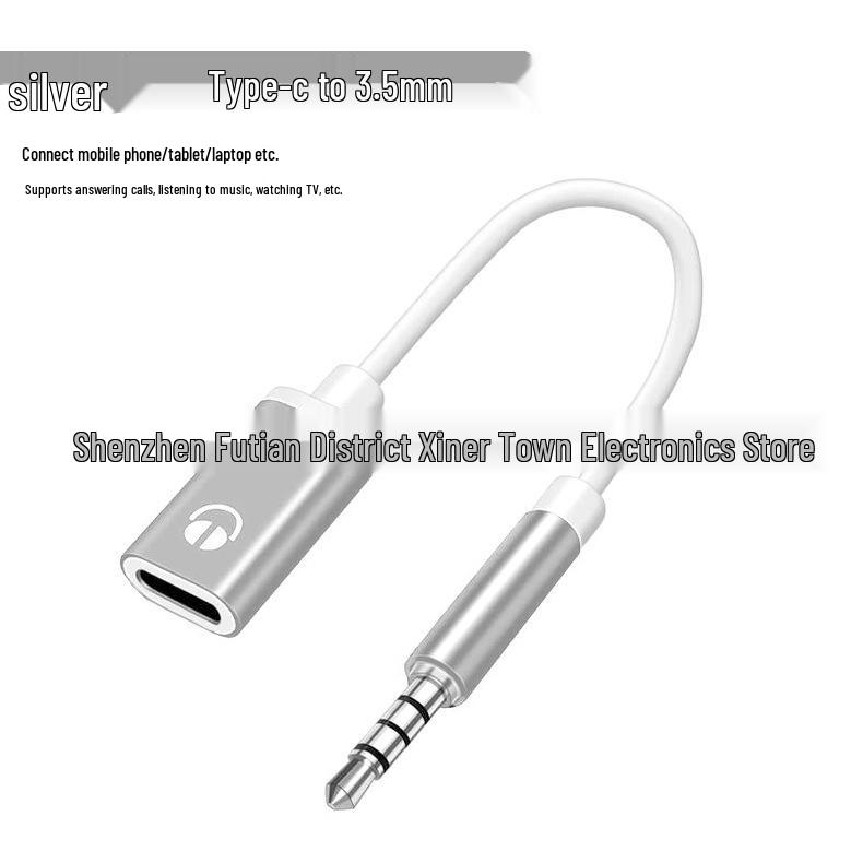 Type-C Female To 3.5mm Male Headphone Adapter for Laptops