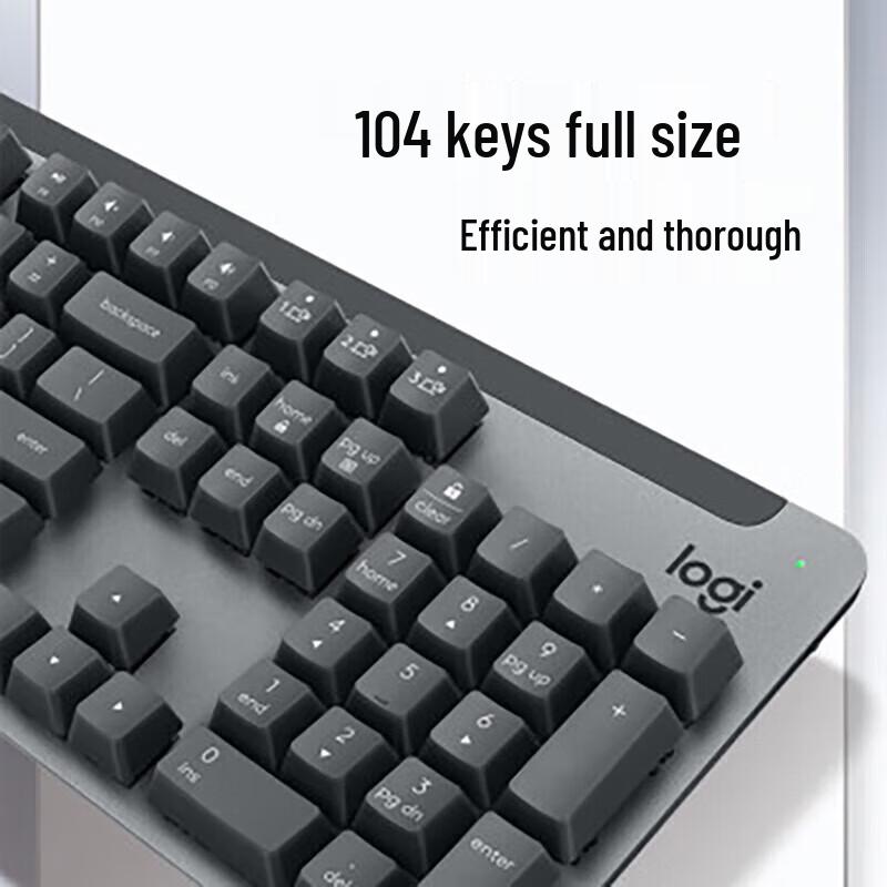 Logitech K865 104-Key Multi-Device Wireless Mechanical Keyboard