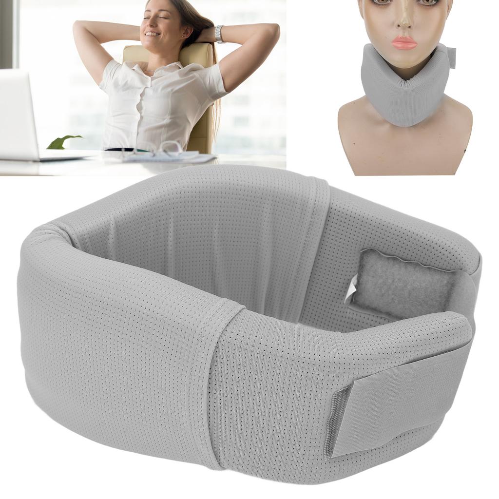 Neck Brace Size Adjustment Breathable Soft Comfortable Sponge Neck Support for Women Men