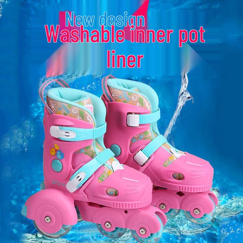 Banwei Kids Flashing Racing Inline Skates