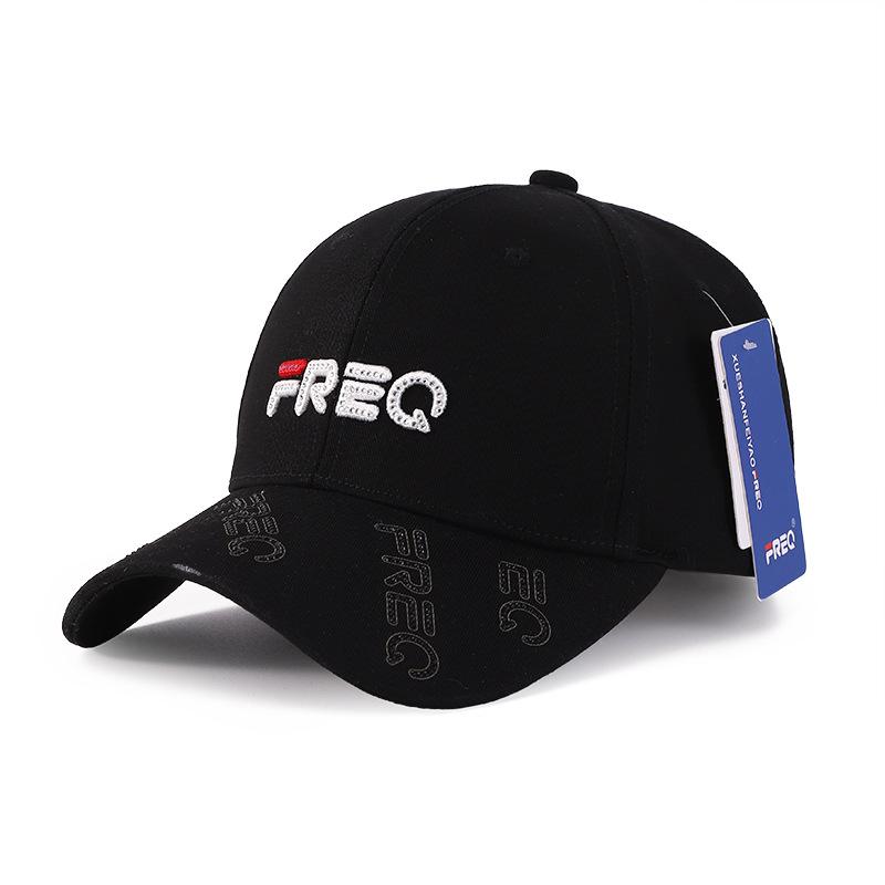 

Новая вышитая бейсболка с буквой для мужчин и женщин, для отдыха на открытом воздухе, солнцезащитная, модная, универсальная, для путешествий Adjustable чёрный