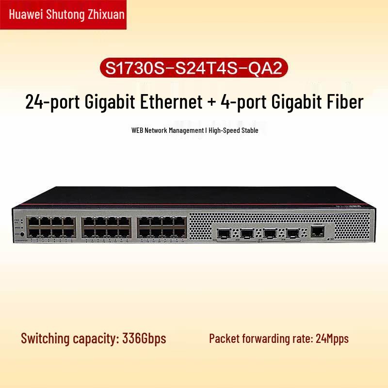 

Huawei S1730S-S24T4S-QA2 Managed Gigabit Switch