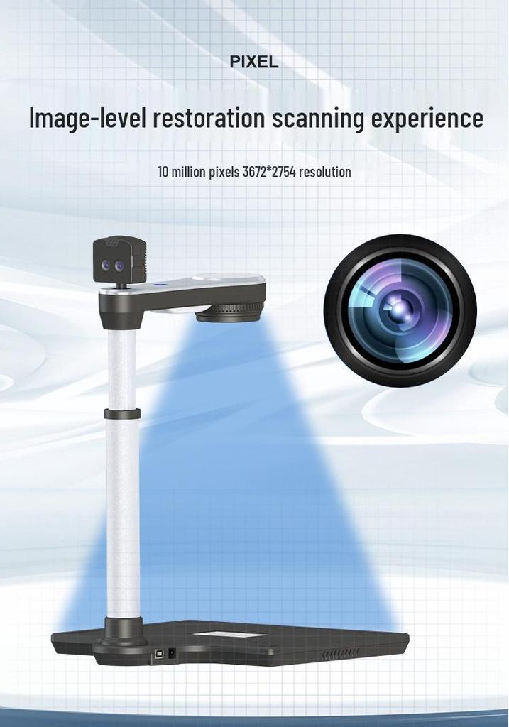 Fenglin FL2200 A3 Dual Lens High-Speed Scanner: 20MP Main, 5MP Secondary, Ideal for Book Scanning