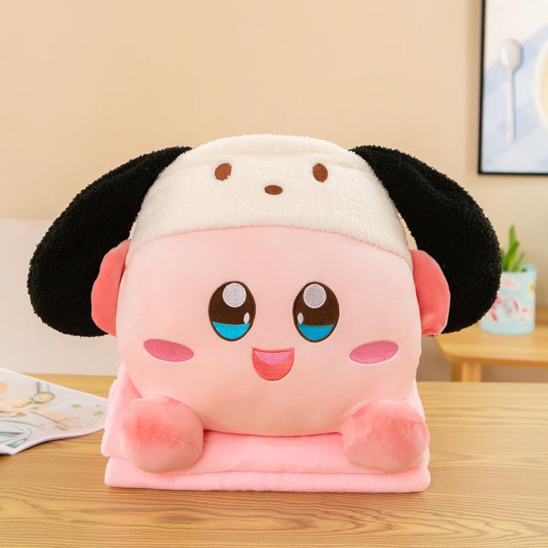 Car Throw Pillow Blanket Dual-purpose Two-in-one Office Multi-function Lunch Break Air Conditioner Quilt Plush Toy Throw Pillow