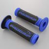Daytona PROGRIP Motorcycle Grips for Handlebar Diameter 125mm Gel 732 Type 98096 22.2 Anti-Vibration End-Penetrated Black/Blue