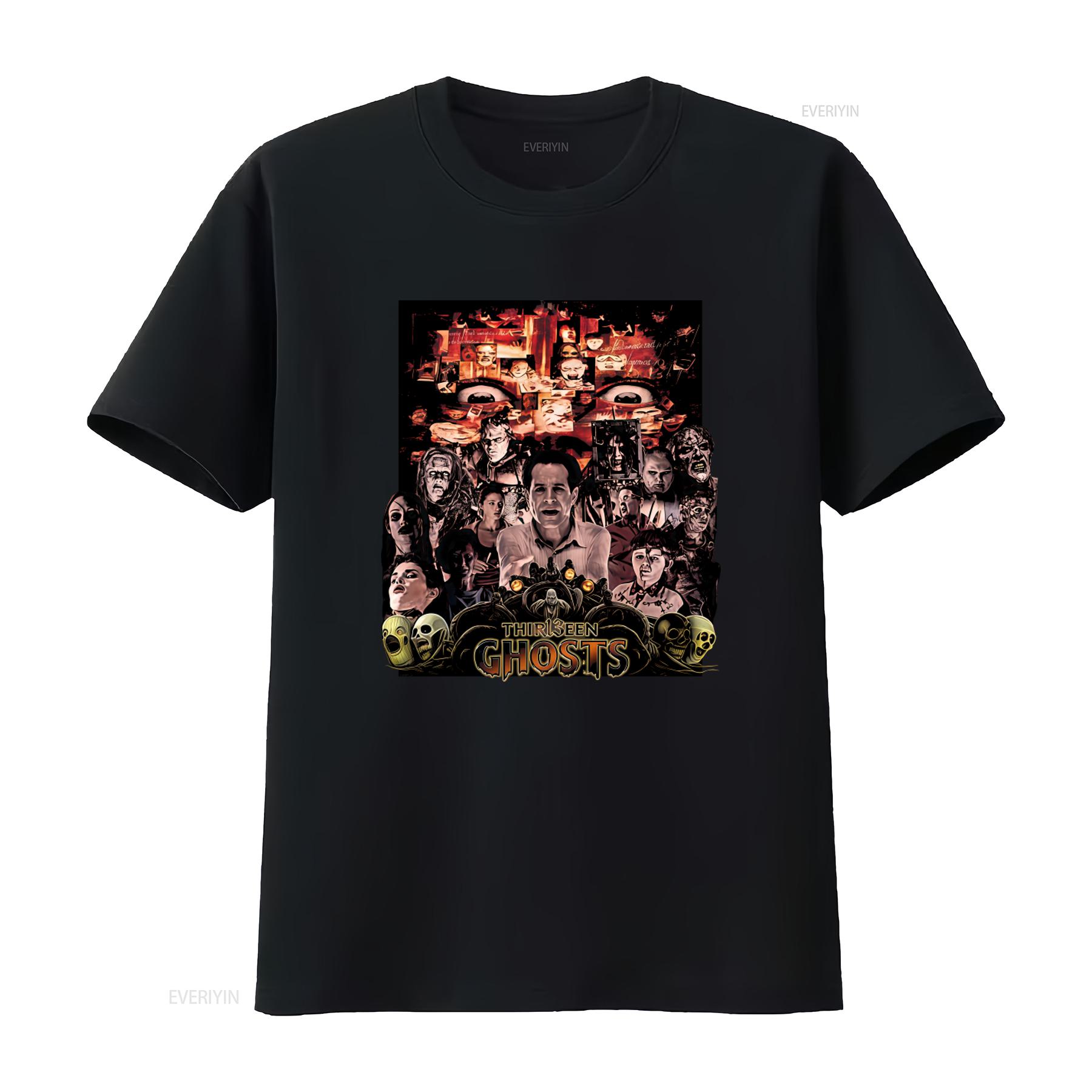 

Thirteen Ghosts Horror Movie T Shirt for Cotton vintage Washed Stylish graphic designer clothes fashion Comfortable 4XL