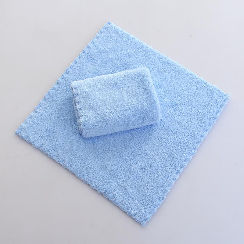 

Квадратный носовой платок Sagit из кораллового флиса, мягкое впитывающее полотенце, кухонные полотенца 30*30 см 25*25cm