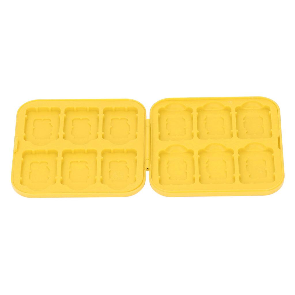 12 in 1 Game Card Case for Switch 12 Cartridge Slots Silicon Game Card Holder Storage Case for Storage Card SDHC Memory