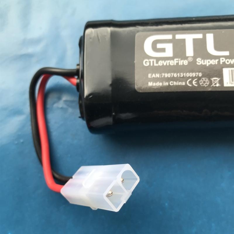 5300mAh 7.2v NiMh GTL Toy Battery Flat Racing car replacement battery for RC Airplane Helicopter Boat ,With Tamiya Connectors