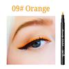 12-Color Matte Eyeliner Easy-To-Pigment Smooth Liquid Eyeliner Pen Non-Smudge Long-Lasting Fine Nib Liner Makeup Quick-Drying