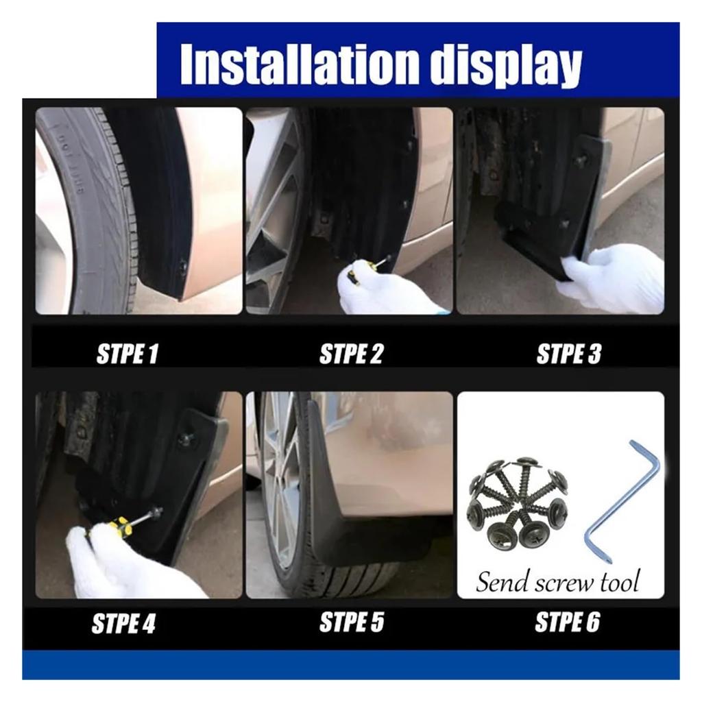 Jeep Wrangler Sahara JL 2018 2019 2020-2025 Mud Guards Fender Mud Flaps Car Accessories