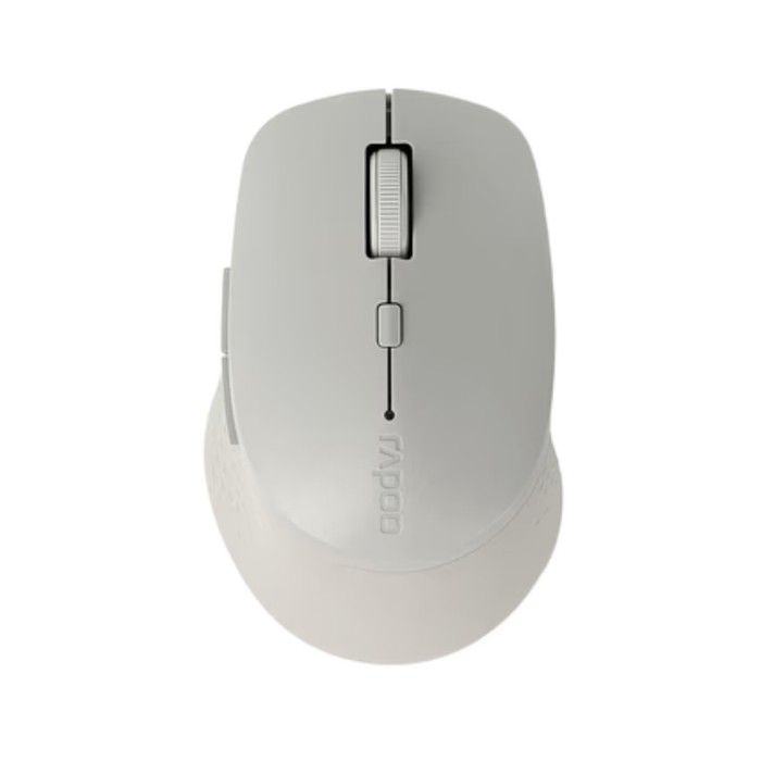 Souris Optique Sans Fil Multi Mode 2,4GHz/BT 3.0/BT 4.0 "M300" Gris Clair
