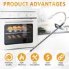 WPW10181986 W10181986 Oven Sensor Temperature Probe Replacement Part for Whirlpool Maytag Kenmore Oven Replace WPW10181986 8273902 W10131826
