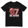 Vtipné Šest Sedm 67 Vánoční Sváteční Dámské Dětské Vánoční Tričko