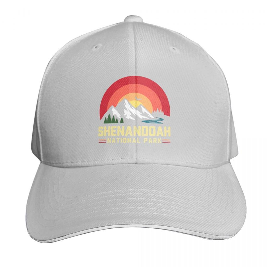 Shenandoah National Park Virginia Vintage Retro Sunset  Baseball Cap Snapback Cap Hood Hip Hop Thermal Visor Girl Unisexs