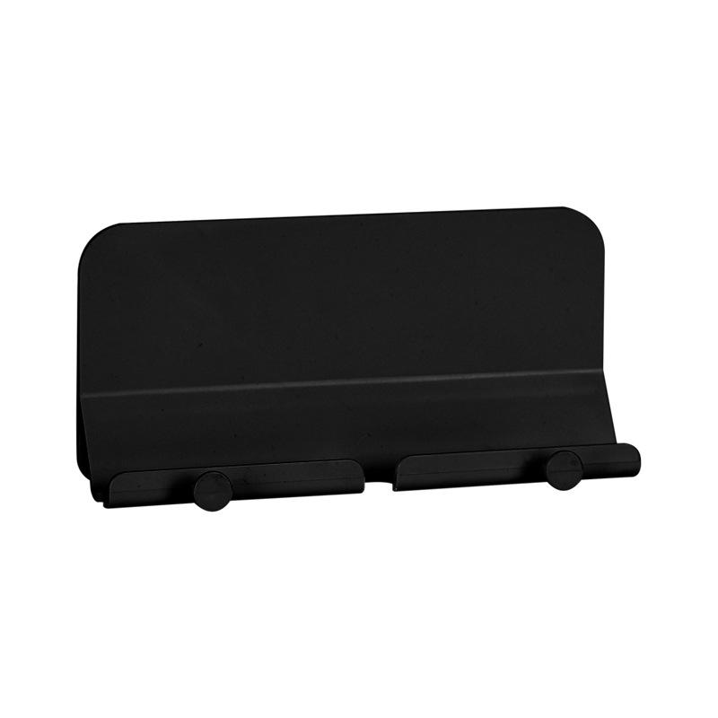 

Traceless Strong Adhesive Hook Bracket: No-Drill, Nail-Free Phone/Tablet Holder чорний