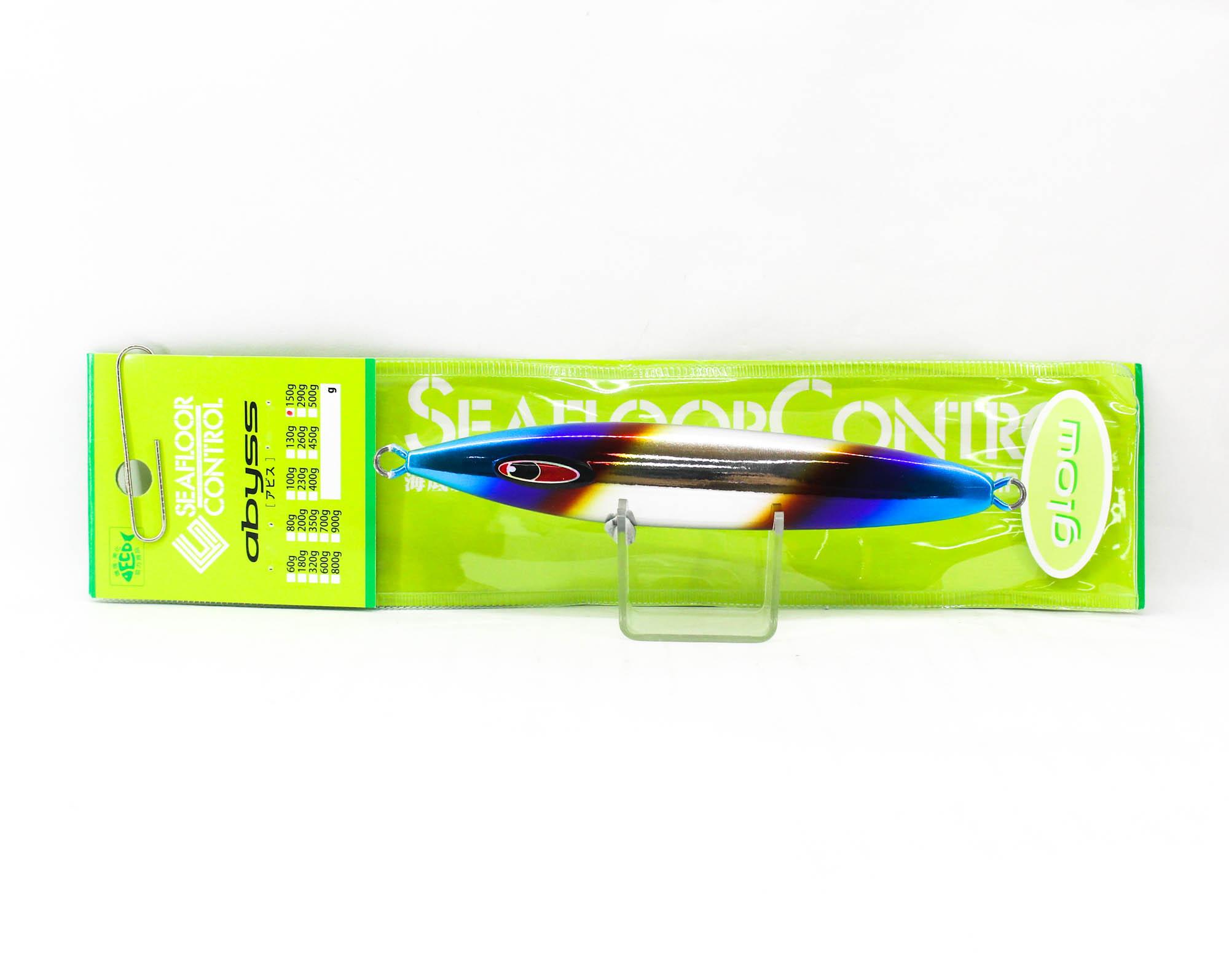 Seafloor Control Metal Jig Abyss 150 grams Titan Red Pearl Dot Glow (6006)