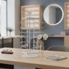 Powder-Coated Rotating Eyeglass Display Rack Compact Easy