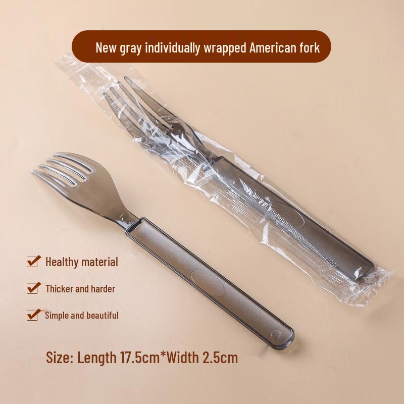ZISIZ Disposable Plastic Cutlery Set
